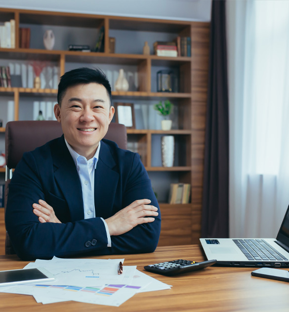 Asia Pacific Business Owner at Desk